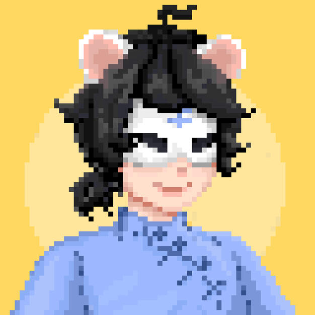 2-9-22 Pixel Art Sprite of Tiger Boy
