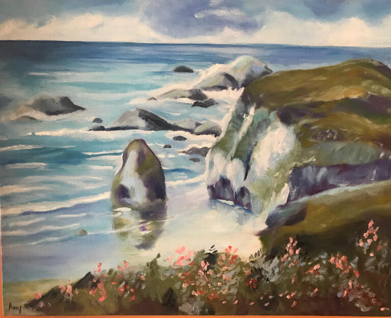 6-25-20 Oil on Canvas Study of Ray Ellis