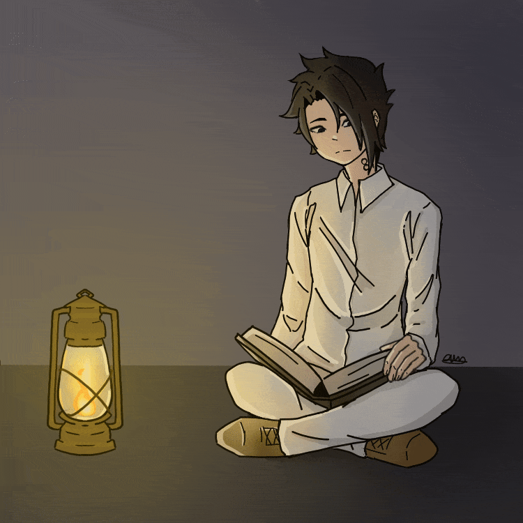 2-24-20 Short Animation of Reading a Book